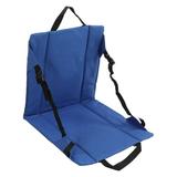 Portable Outdoor Folding Chair Stadium Seat Cushion Fishing Chair Seat Rocking Chair Cushions for Beach Stadium Blue