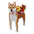 KIHOUT Summer Hot Sale Discount Dog Flower Pot Planter Cute PVC Herb Garden Dog Flower Pot Indoor/Outdoor Plant Dog Flower Pot Pet Flower Pot Great Gift For Pet Lovers