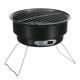 gkliGIHK Stainless Steel Barbecue Grill Folding Ice Pack Oven BBQ Grill Portable Round Barbecue Grill Outdoor Outdoor Grilling Utensils