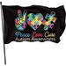Autism Awareness Garden Flag 12 X 18 Inch Home Indoor & Outdoor Vertical Double-Sided Flags Yard House Farmhouse Sign For Home Garden Decoration