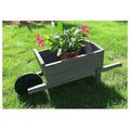 Bomrokson Cute Wheelbarrow Garden Planter with Wheels Outdoor Indoor
