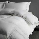 Luxury Goose Down Comforter Twin Size - 750 Fill Power All Season Duvet Insert Medium Warmth Hotel Collection Bed Comforters Fluffy and Cozy - Twin 68 X 90â€�