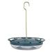 â€‚Hanging Bird Feeder for Outside Bird Bath Bird Seed Platform Courtyardâ€žShaped Bird Feeder Transparent Hanging Bird Water Feeder for Garden Terrace[Green]