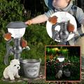 Room Decorations Puppy and Bird Home Garden Decoration Light Garden Solar Light Decoration in Clearance