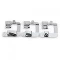 3pcs Universal Presser Feet Sewing Machine Presser Foot Set Multifunction Walking Foot Kit Presser Foot Feet Sewing Machine Spare Parts for Sewing Machines Use