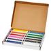 Prang Thick Core Colored Pencils Master Pack 3.3 Millimeter Cores 7 Inch Length 12 Assorted Colors 288 Count (82408)