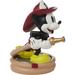 Precious Moments Mickey’s Fire Brigade Disney Mickey Mouse Resin Figurine Resin in Black/White | 6.5 H x 4.53 W x 5.5 D in | Wayfair 232702