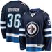 Men's Fanatics Branded Morgan Barron Navy Winnipeg Jets Home Premier Breakaway Player Jersey