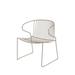 iSiMAR Bolonia Stacking Patio Dining Armchair Metal in Gray/Brown | 29.5 H x 25.9 W x 23.2 D in | Wayfair 9152_GT