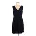 Theory Casual Dress - Sheath: Black Solid Dresses - Women's Size 8