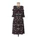 Tommy Hilfiger Casual Dress: Black Batik Dresses - Women's Size 10