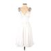 May Queen Couture Cocktail Dress - Formal: White Dresses - Women's Size 4