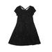 SO Dress - A-Line: Black Solid Skirts & Dresses - Kids Girl's Size 16