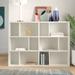 Sand & Stable™ Joyce 44.13" H x 59.65" W Standard Bookcase Wood in White | Wayfair 94CF2A290C144C6DB81BAA76E3D729AB