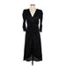 Express Casual Dress - Wrap: Black Dresses - New - Women's Size Small