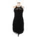 Intimately by Free People Casual Dress - Sheath Halter Sleeveless: Black Solid Dresses - Women's Size Medium