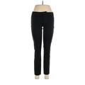 CALVIN KLEIN JEANS Khakis - Mid/Reg Rise Skinny Leg Slim: Black Bottoms - Women's Size 8