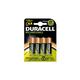 Lot de 2 Blisters de 4 Batterie NiMH rechargeable Mignon aa (HR06) 1300mAh (039247) - Duracell