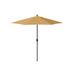 Ivy Bronx Loxton 86.3" Market Umbrella w/ Crank Lift Counter Weights Included | 94.1 H x 86.3 W x 86.3 D in | Wayfair