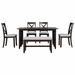 August Grove® Caral Rectangular 60" L x 36" W Dining Set | 30 H x 36 W x 60 D in | Wayfair 95ED14D3C61C45B59B2EF63510682DFD