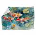 East Urban Home Koi fish Fleece Throw Blanket - Artistic Warm Soft Blankets - Throws for Sofa, Bed, & Chairs Fleece/Microfiber/Fleece | Wayfair