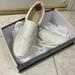Nine West Shoes | Nine West Suzie Q Slip On Sneakers, Leather! Size 8.5 New In Box! | Color: White | Size: 8.5