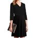 Anthropologie Dresses | Ganni Fulton Pleated Cross Knit Dress | Color: Black | Size: S