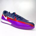 Nike Shoes | Nike Mens Phantom Gt2 Academy Ic Purple Indoor Soccer Shoes Size 11.5 Dc0765-415 | Color: Purple/Red | Size: 11.5