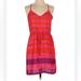 American Eagle Outfitters Dresses | American Eagle Pink, Orange And Purple Tank Sundress, Euc, Size Xs | Color: Pink/Purple | Size: Xs