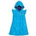 Disney Swim | Disney Swim Cover Girls 2 2t Frozen Anna Elsa Snowflakes Zip Front Hooded Pool | Color: Blue/White | Size: 2tg