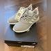 Adidas Shoes | New Adidas Women Cloudfoam Qt Racer Lightweight Lace Up Sneakers - Blush, Us 7.5 | Color: Gray/White | Size: 7.5