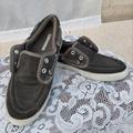 Converse Shoes | Juniors Size 1 All Star Converse Gray Loafer Slip-On Moccasin Boat Shoes | Color: Gray | Size: 1bb