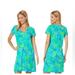 Lilly Pulitzer Dresses | Lilly Pulitzer Etta Botanical Print Dress | Color: Blue/Green | Size: L