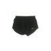 Nike Athletic Shorts: Black Color Block Activewear - Women's Size X-Small