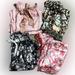 Victoria's Secret Intimates & Sleepwear | Bundle 4 Sets Victoria’s Secret Silky Satin Pajama Pant Like New | Color: Black/Pink | Size: Xs