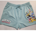 Disney Shorts | Mickey Mouse And Friends Women's Xl Jogger Shorts | Color: Black/Blue | Size: Xl