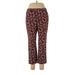 Lands' End Casual Pants - Mid/Reg Rise: Burgundy Bottoms - Women's Size 10 Petite