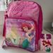 Disney Accessories | Disney Ariel Little Mermaid Backpack And Pencil Case Pink | Color: Pink | Size: Osg