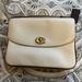 Coach Bags | Coach Ivory Leather Bag | Color: Brown | Size: Os