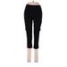 Woman Within Casual Pants - Mid/Reg Rise: Black Bottoms - Women's Size 8 Petite