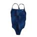 Nike Swim | Nike Women's 'Blue Striped' One Piece Swimsuit 02su31167 Size S | Color: Blue/White | Size: S