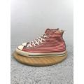 Converse Shoes | Converse Ctas Chuck Taylor All Star Hi Star Stripes Usa Casual Sneakers Mens 9 | Color: Cream/Red | Size: 9