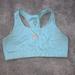 Nike Intimates & Sleepwear | Nike Pro Light Blue Sports Bra | Color: Blue/Orange | Size: L