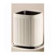 Kitchen Bin Waste Paper Bin Trash Can Living Room Kitchen Large Capacity Stainless Steel Lidless Double-layer Waste Paper Basket Waste Paper Basket 8L/12L/15L Bedroom Bin Office Bin (Color : A, Size