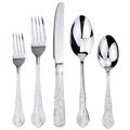 MMRTDJDR Luxury Silverware Set Cutlery Utensil Flatware Food-Grade 8/10 Stainless Steel Home Restaurant Small Business,Mirror Finish Tableware 20 Piece Service for 4 (30pcs for 6)