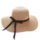 Sun Straw Hat Straw Sun Hats Foldable Beach Brim Ladies Floppy Sun Hat Summer Women For Surf Summer Beach Hat (Color : K, Size : One Size)