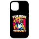 Hülle für iPhone 15 Fur REAL Though? Funny Labrador Retriever Lovers Men Women