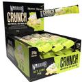 Warrior Crunch Chocolate Chip Cookie Dough,High Protein Low Sugar Bar Fudge Browni & White Chocolate Crisp Protein Bar, 64g (Pack of 12, Key Lime Pie Protein Bar)