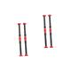 Sosoport 4 Pcs Dumbbell Bar Strength Dumbbell Handles Home Workout Equipment Dumbbell Handle Collar Resistance Bands Bar Water Bottle Dumbbell Set Red Men and Women Adjustable