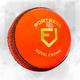 FORTRESS Royal Crown Cricket Balls – Premium Grade Hand Stitched Leather Cricket Ball [5.5oz, 5oz or 4.75oz] – 4 Colour Options (Orange, Men's (5.5oz) - Pack of 6)